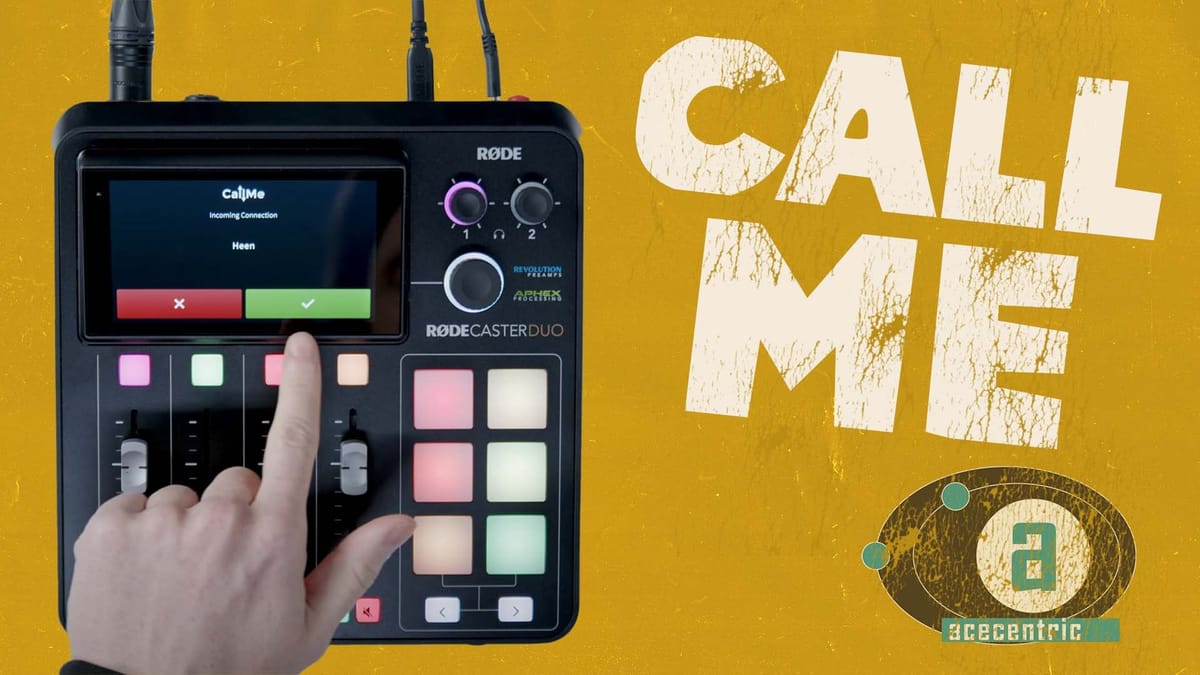 CallMe Adds New Options for Remote Guests on the Rodecaster Post feature image
