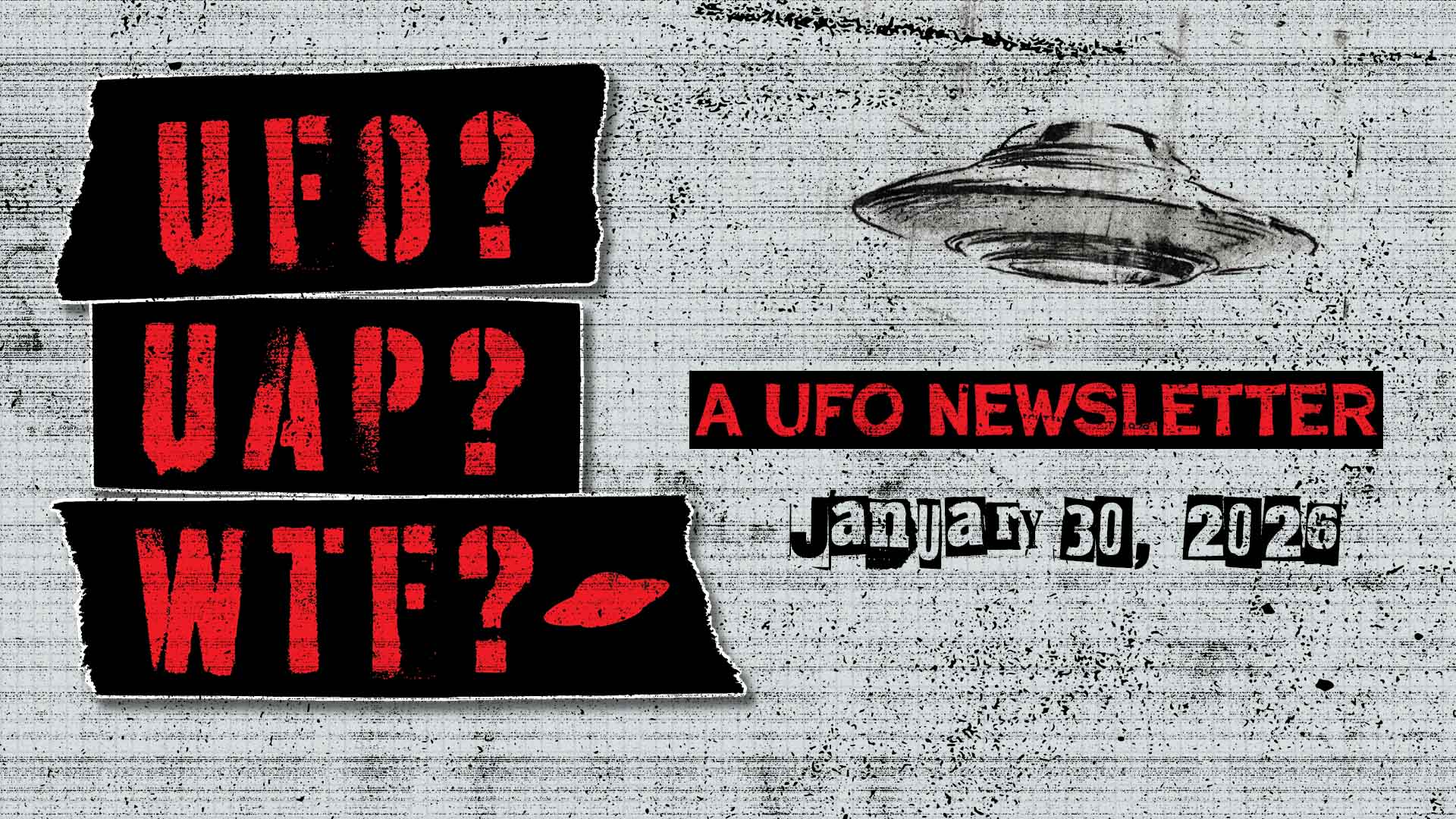 A UFO Newsletter